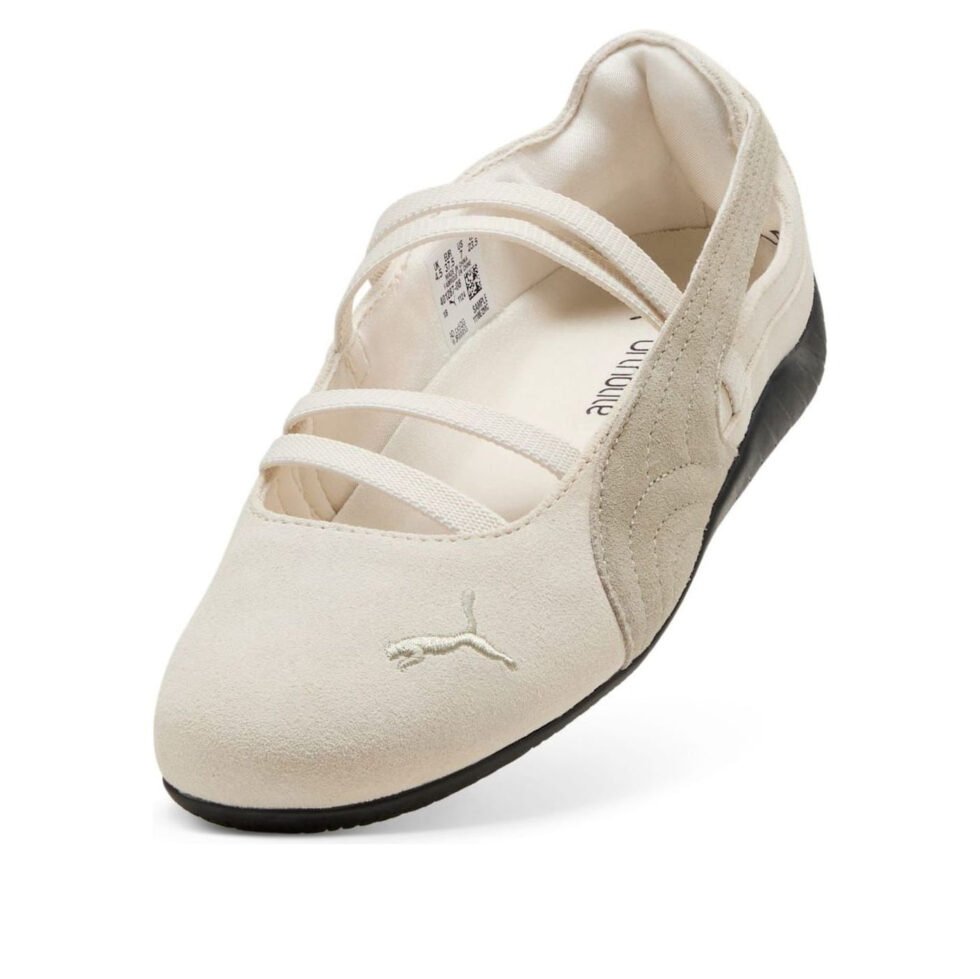 (WMNS) PUMA Speedcat Ballet Suede 'Alpine Snow Black' 401287-08 - Image 3