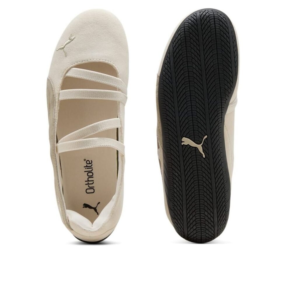 (WMNS) PUMA Speedcat Ballet Suede 'Alpine Snow Black' 401287-08 - Image 5