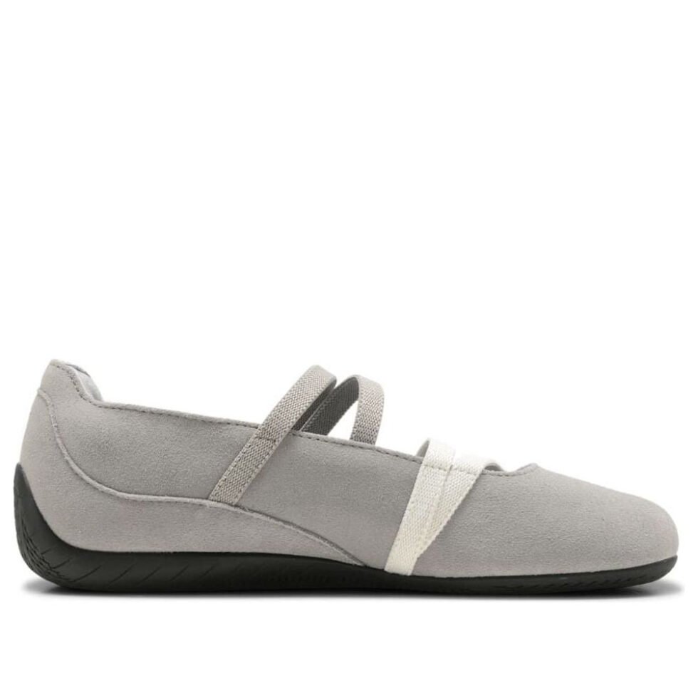 (WMNS) PUMA Speedcat Ballet Suede 'Mouse Gray Black' 401287-20 - Image 2