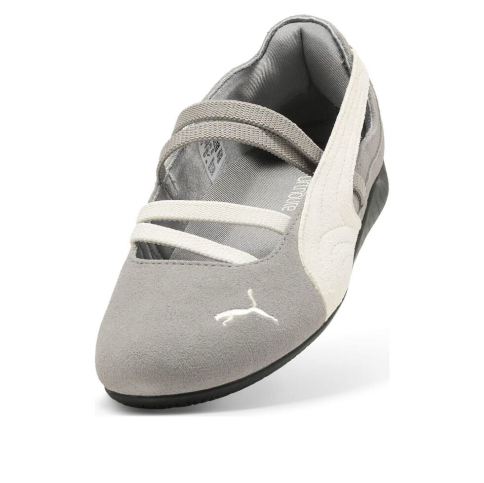 (WMNS) PUMA Speedcat Ballet Suede 'Mouse Gray Black' 401287-20 - Image 3