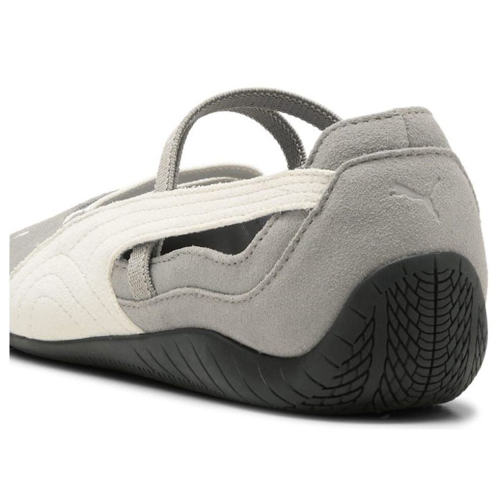 (WMNS) PUMA Speedcat Ballet Suede 'Mouse Gray Black' 401287-20 - Image 4
