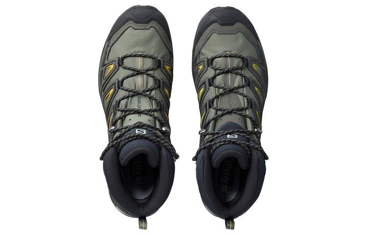 SALOMON X Ultra 3 Wide Mid GTX 'Grey Green' 401295 - Image 3