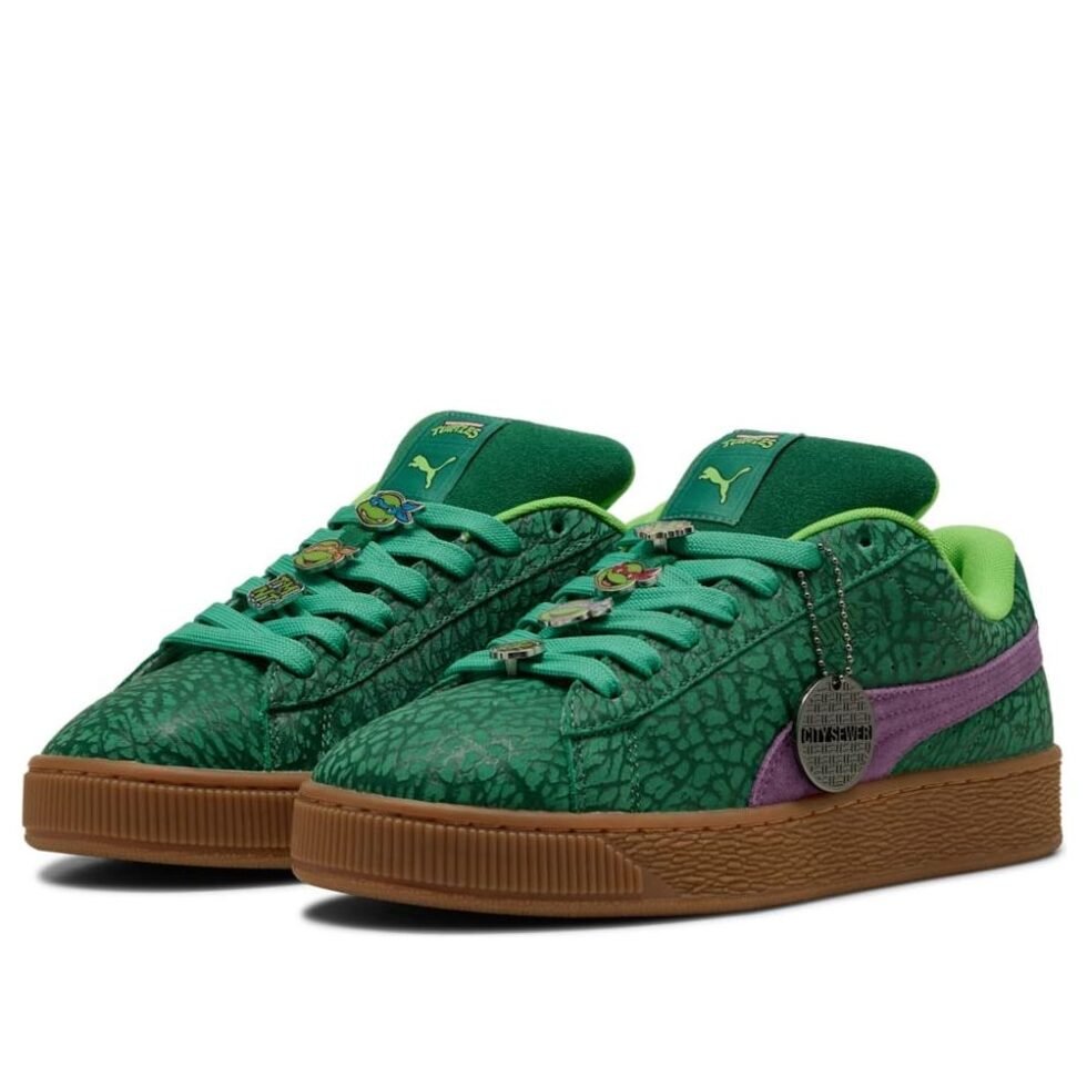 PUMA x Teenage Mutant Ninja Turtles Suede XL 'The Four Turtles' 401304-01 - Image 3
