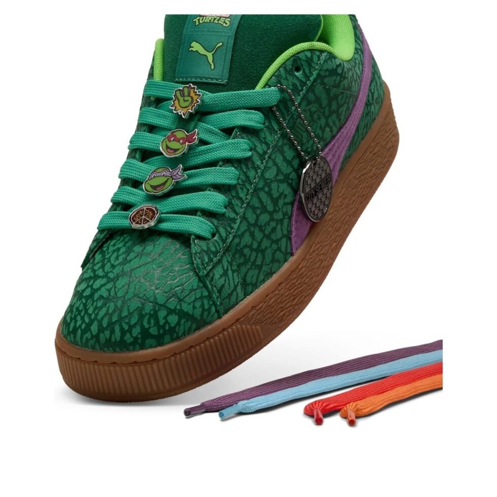 PUMA x Teenage Mutant Ninja Turtles Suede XL 'The Four Turtles' 401304-01 - Image 5