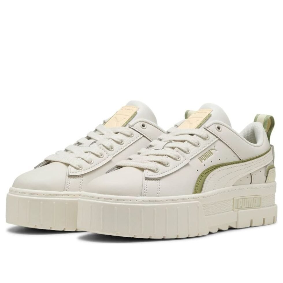 (WMNS) PUMA Mayze UT Print 'Vapor Grey Green Creamy Vanilla' 401433-01 - Image 3
