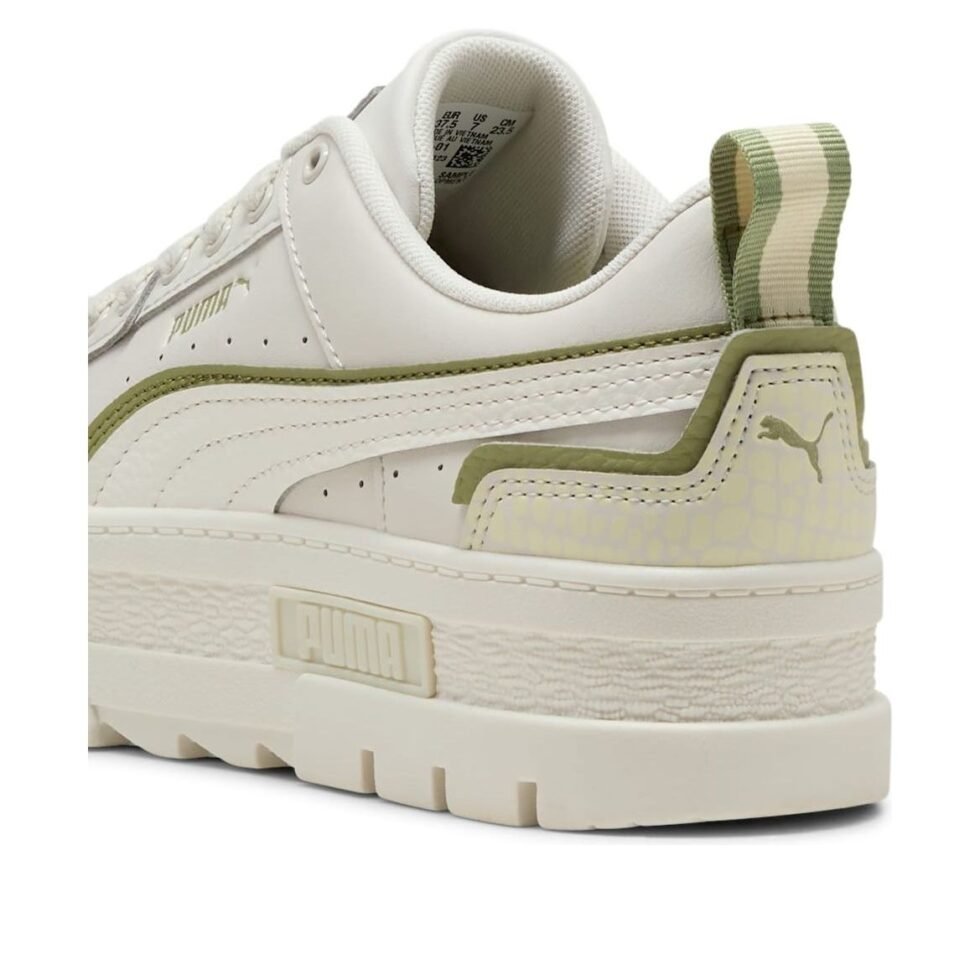 (WMNS) PUMA Mayze UT Print 'Vapor Grey Green Creamy Vanilla' 401433-01 - Image 6