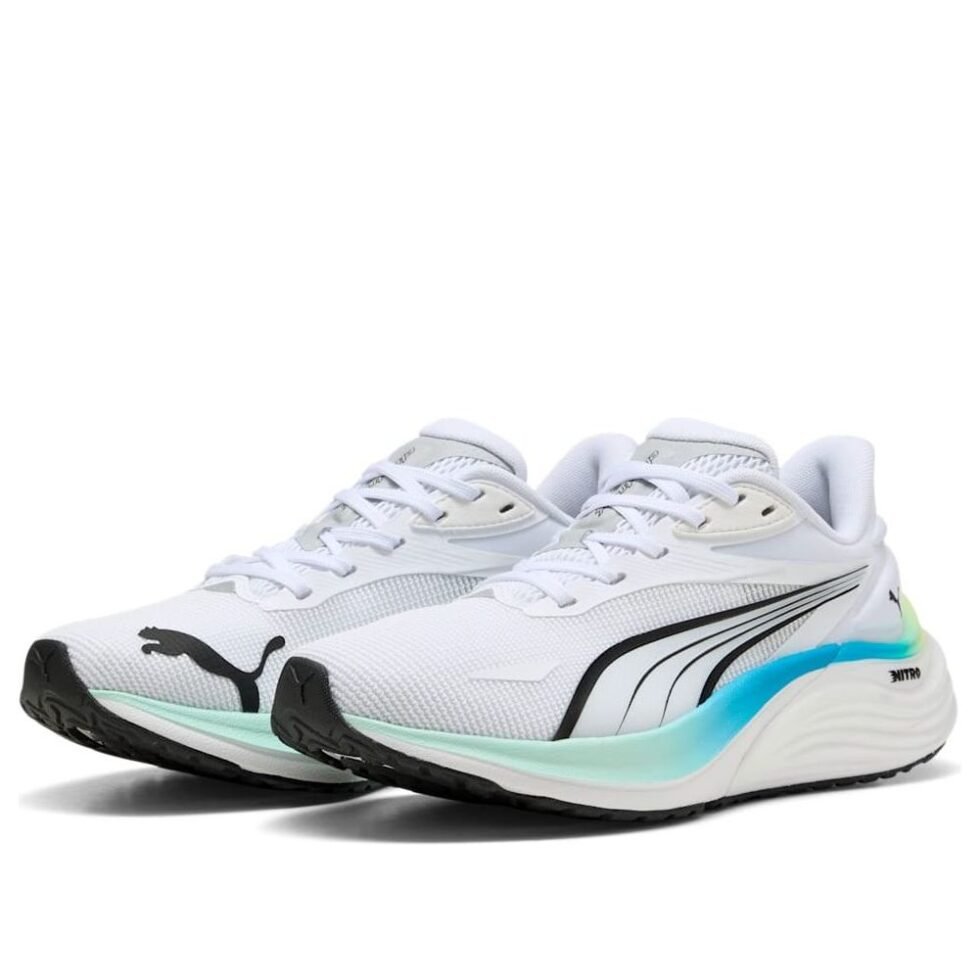 (GS) PUMA Electrify Nitro 4 'White Mint Melt' 401508-03 - Image 6