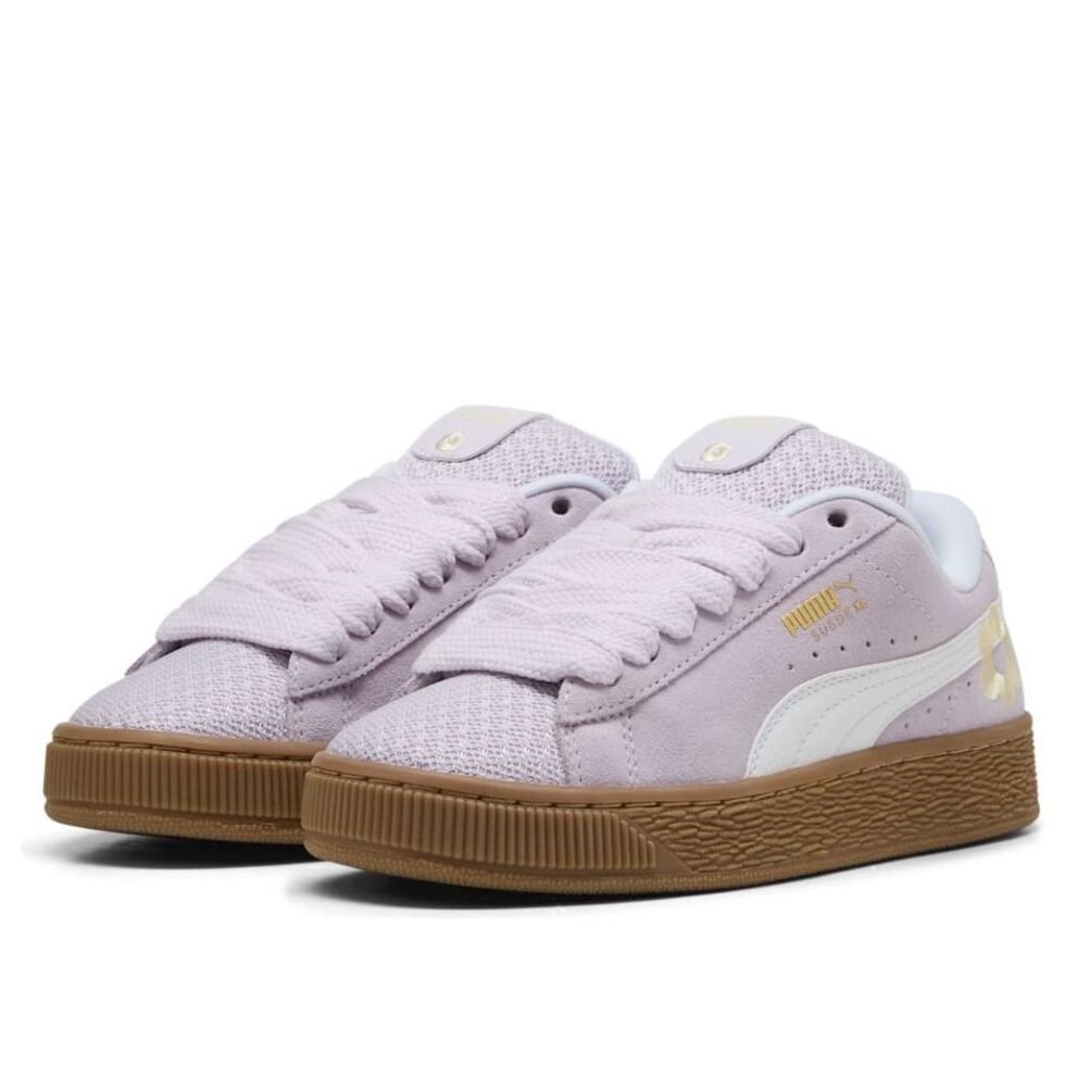 (GS) PUMA Suede XL Summer Feels 'Lilac Frost' 401548-01 - Image 3
