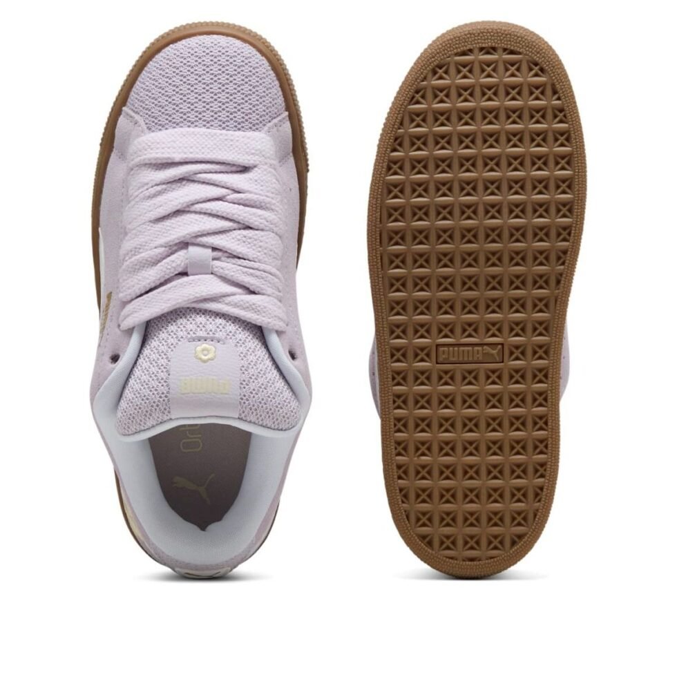 (GS) PUMA Suede XL Summer Feels 'Lilac Frost' 401548-01 - Image 4