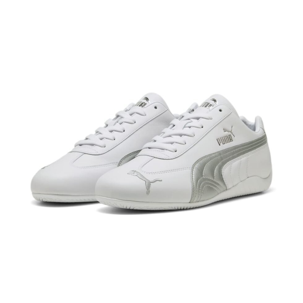 Puma Speedcat OG Leather 'White Silver' 401603-03 - Image 3