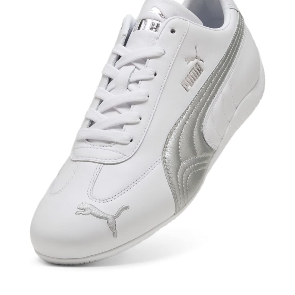 Puma Speedcat OG Leather 'White Silver' 401603-03 - Image 5