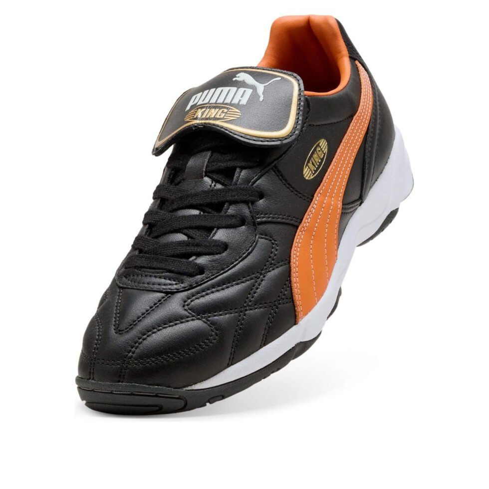 PUMA King Indoor 'Black Orange' 401683-14 - Image 5