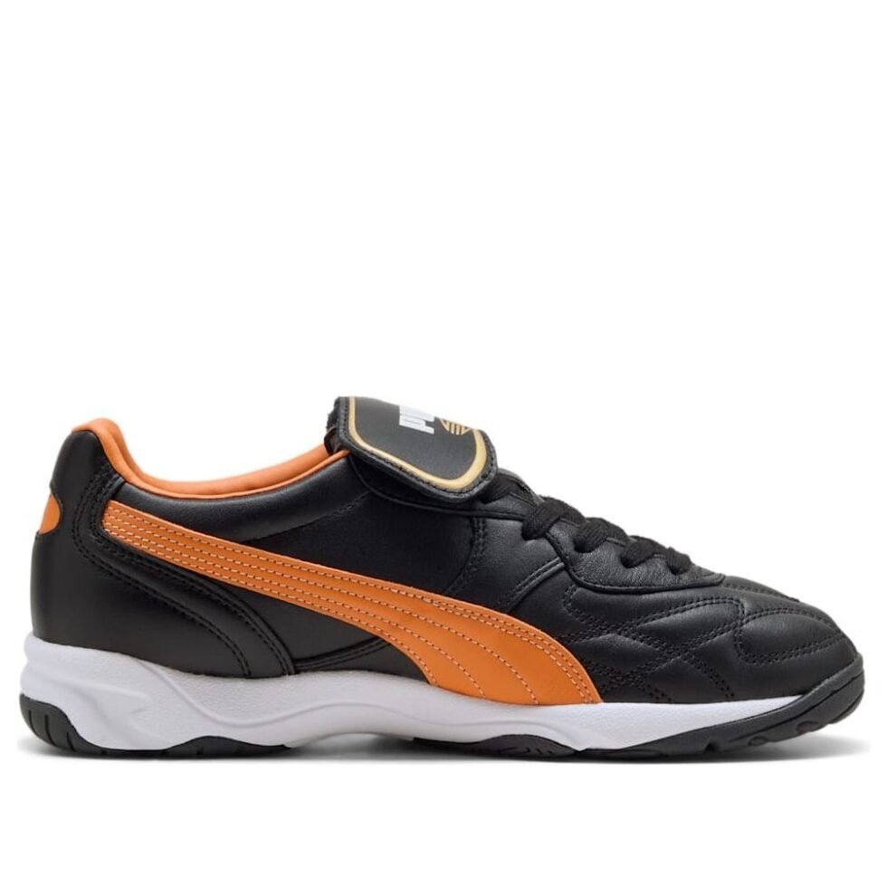PUMA King Indoor 'Black Orange' 401683-14 - Image 6