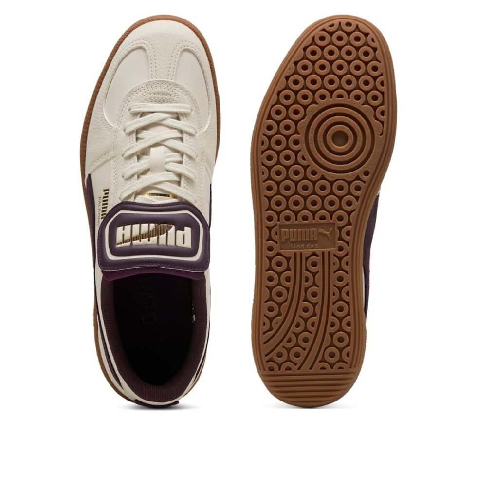 PUMA Palermo Premium 'Alpine Snow Midnight Plum' 401744-04 - Image 3