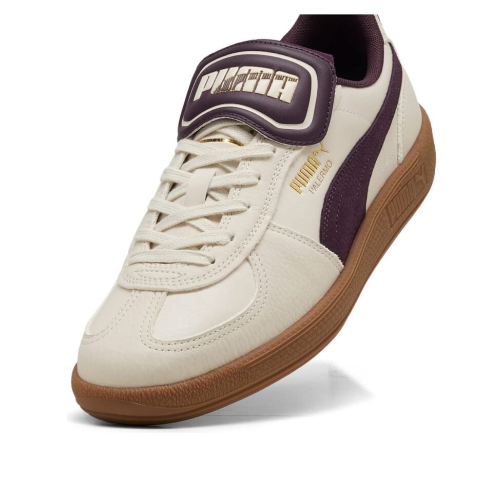 PUMA Palermo Premium 'Alpine Snow Midnight Plum' 401744-04 - Image 5