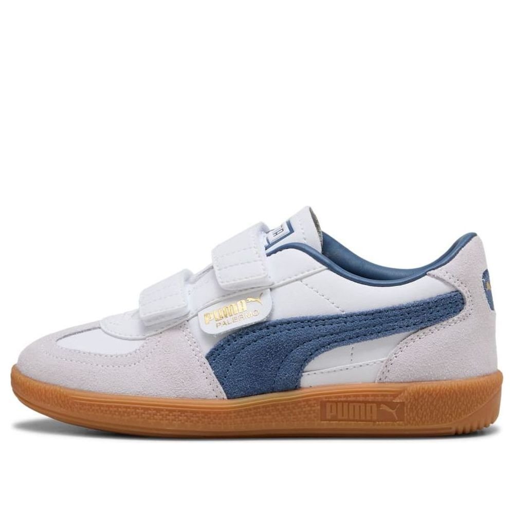 (PS) PUMA Palermo Elevata Leather 'White Dark Indigo' 402003-11