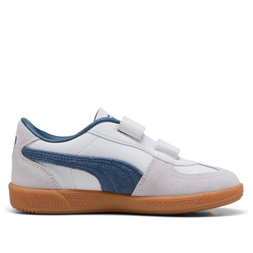 (PS) PUMA Palermo Elevata Leather 'White Dark Indigo' 402003-11 - Image 2