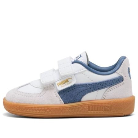(TD) PUMA Palermo Leather 'White Dark Indigo' 402004-11
