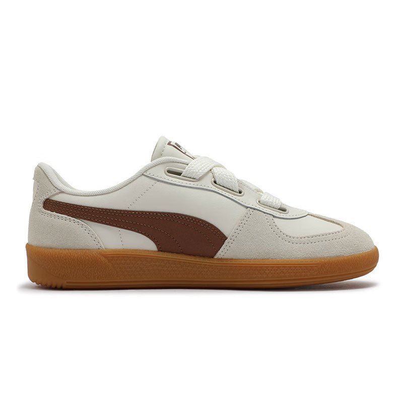 (WMNS) Puma Palermo Wide Lace SD 'Frosted Ivory Brown Mushroom' 402109-03 - Image 2
