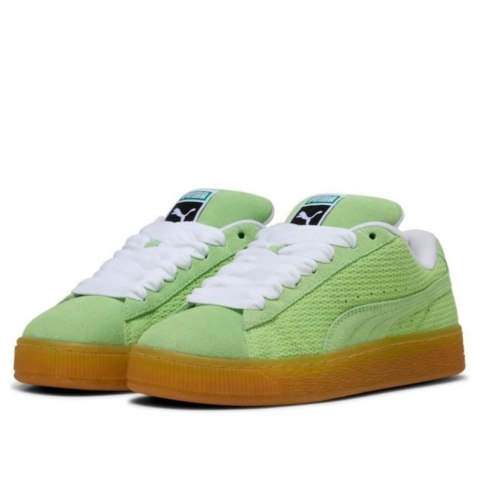 (WMNS) PUMA Suede XL Braided 'Spring Fern' 402318-01 - Image 2