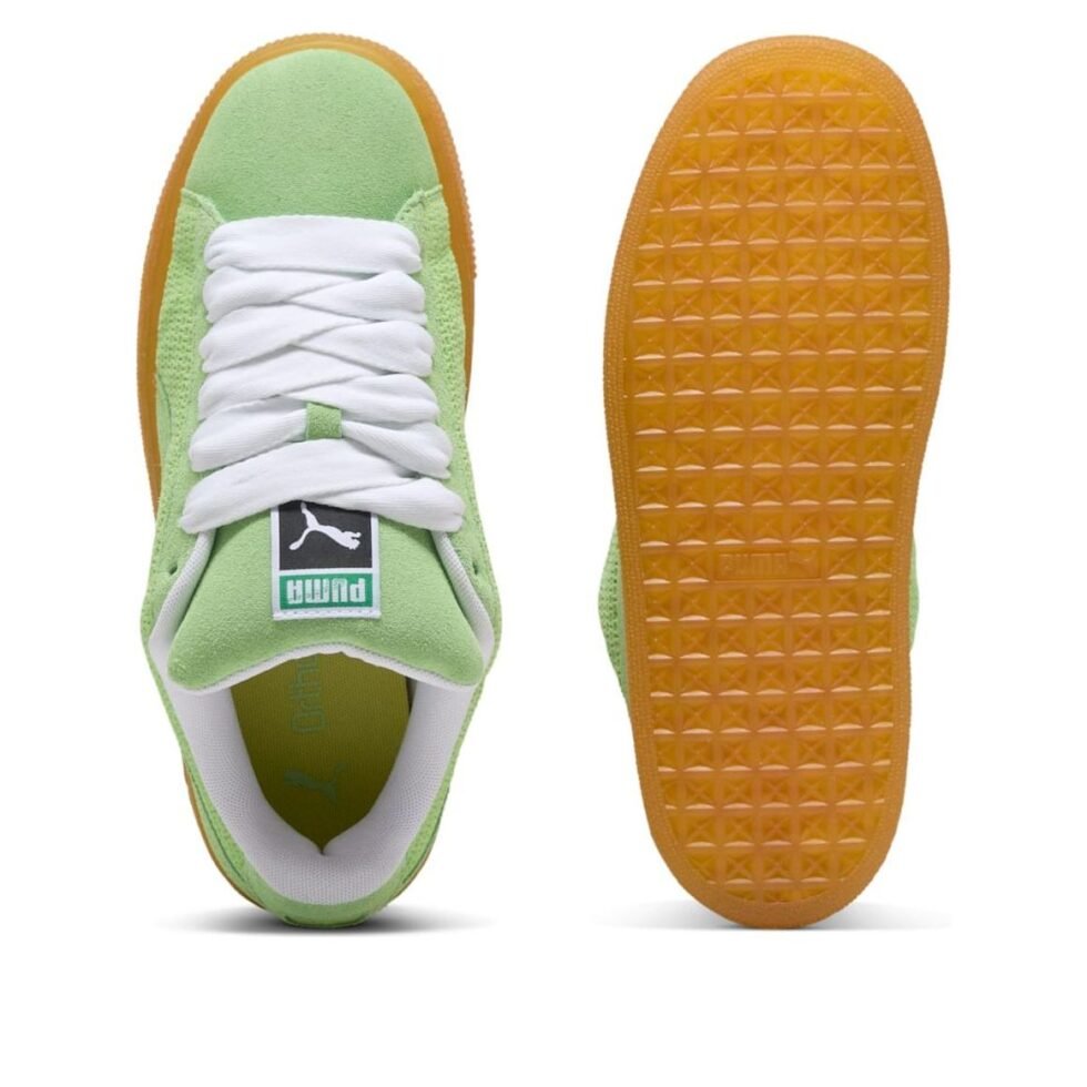 (WMNS) PUMA Suede XL Braided 'Spring Fern' 402318-01 - Image 3