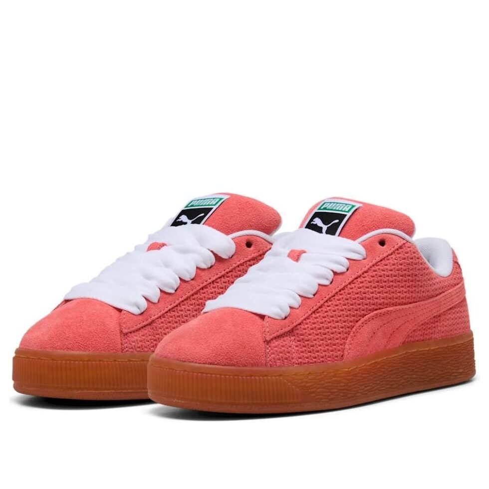 (WMNS) PUMA Suede XL Braided 'Glowing Red' 402318-02 - Image 2