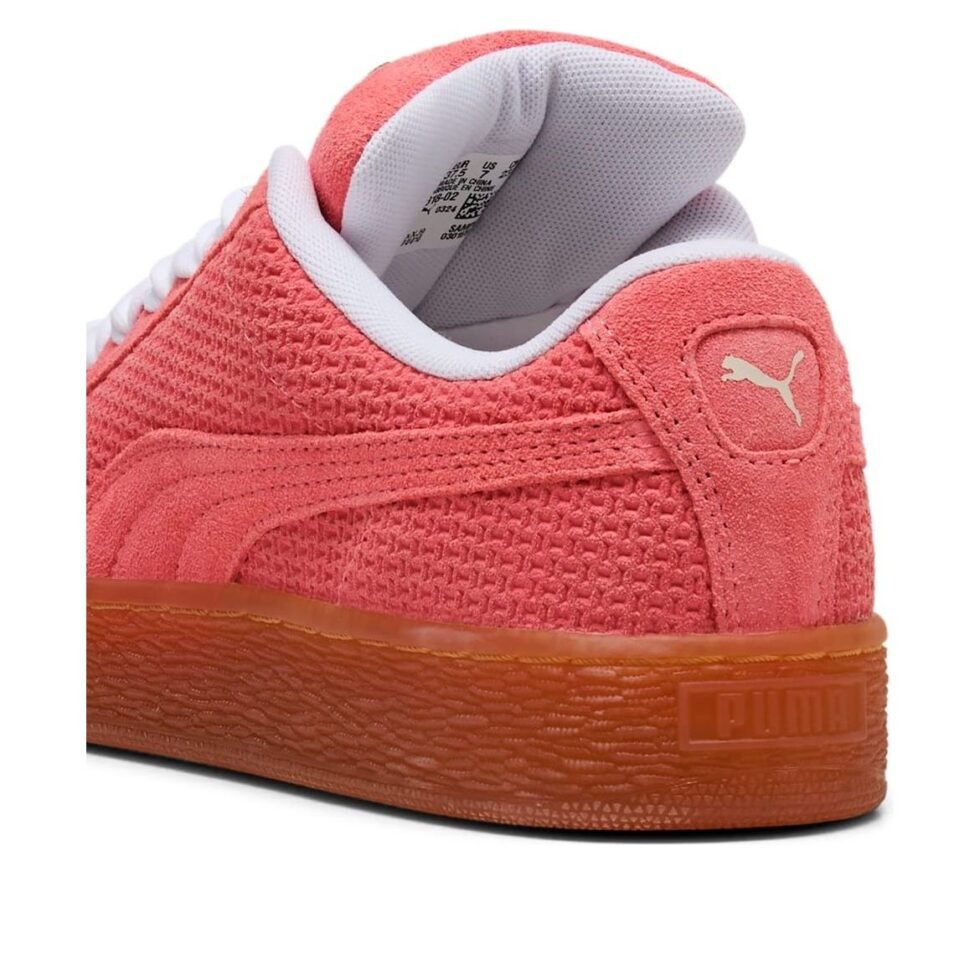 (WMNS) PUMA Suede XL Braided 'Glowing Red' 402318-02 - Image 4