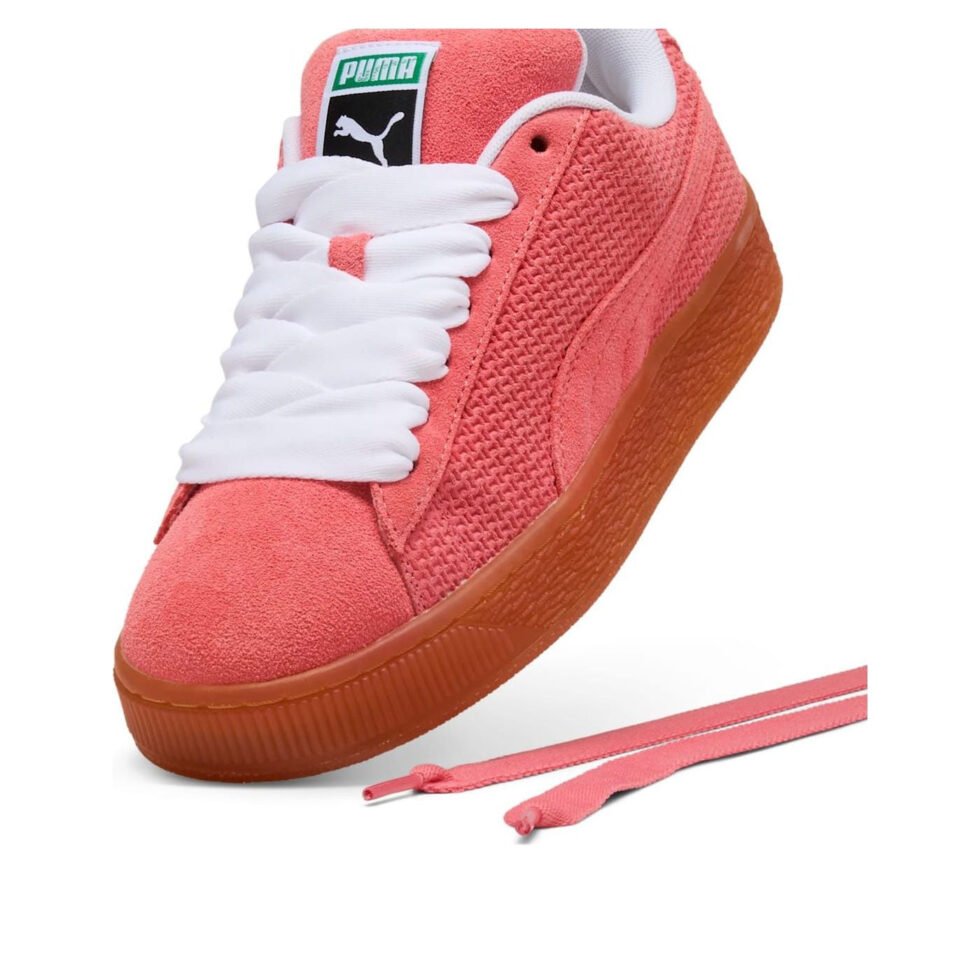 (WMNS) PUMA Suede XL Braided 'Glowing Red' 402318-02 - Image 5