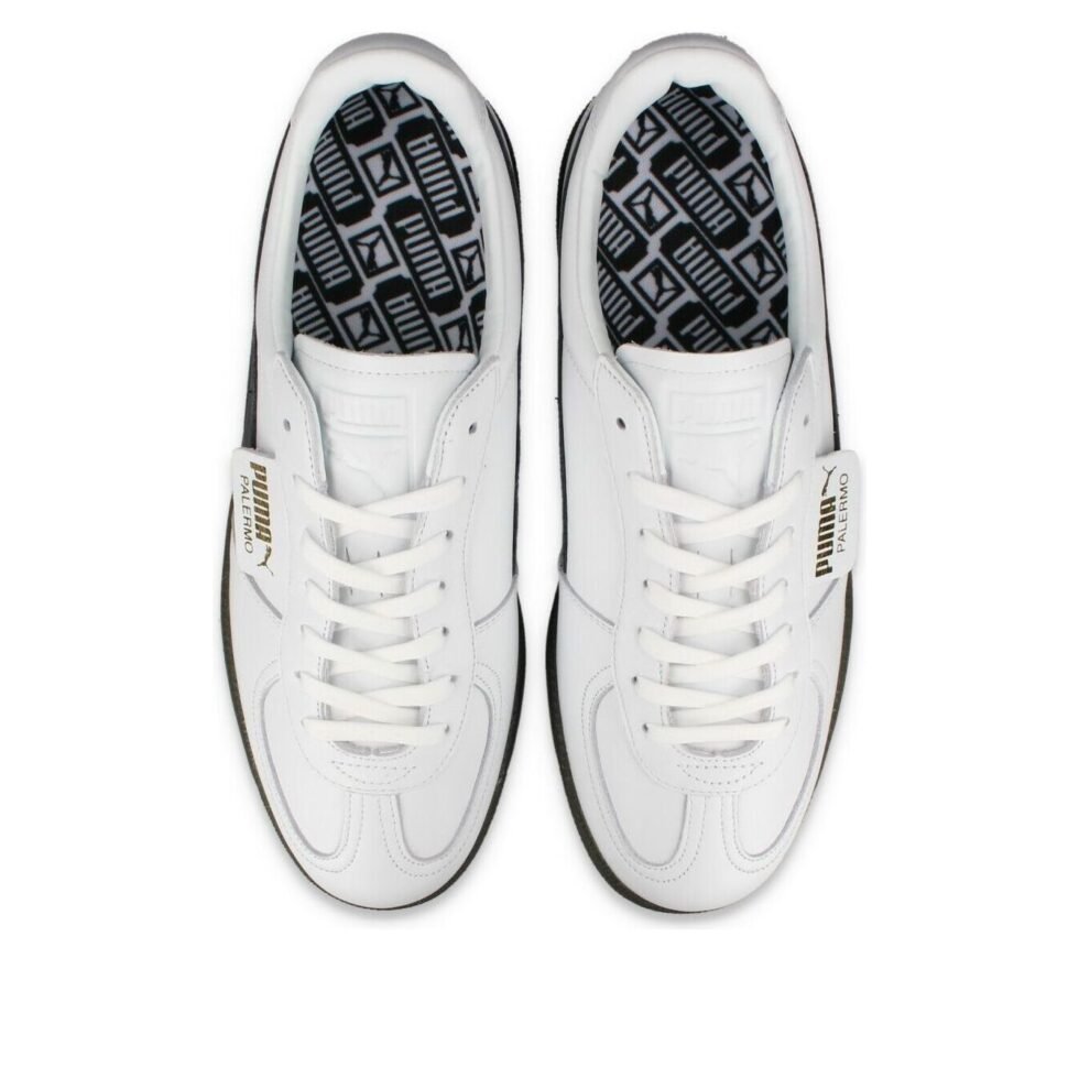 PUMA Palermo Leather Made in Japan 'White Black' 402384-02 - Image 3