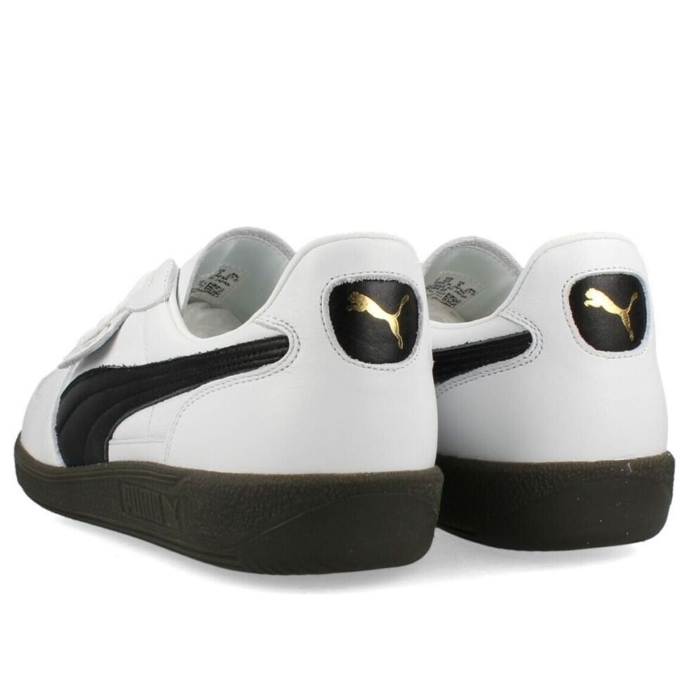 PUMA Palermo Leather Made in Japan 'White Black' 402384-02 - Image 4