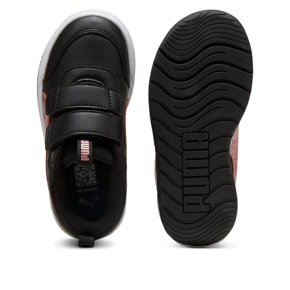 (PS) PUMA Multiflex 2 'Glitz - Black Rose Gold' 403211-01 - Image 5