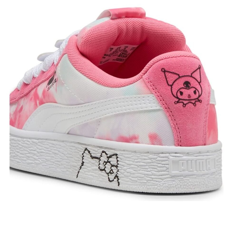 (GS) PUMA x Hello Kitty Suede XL 'Magic Rose Peaceful Blue' 403225-01 - Image 6