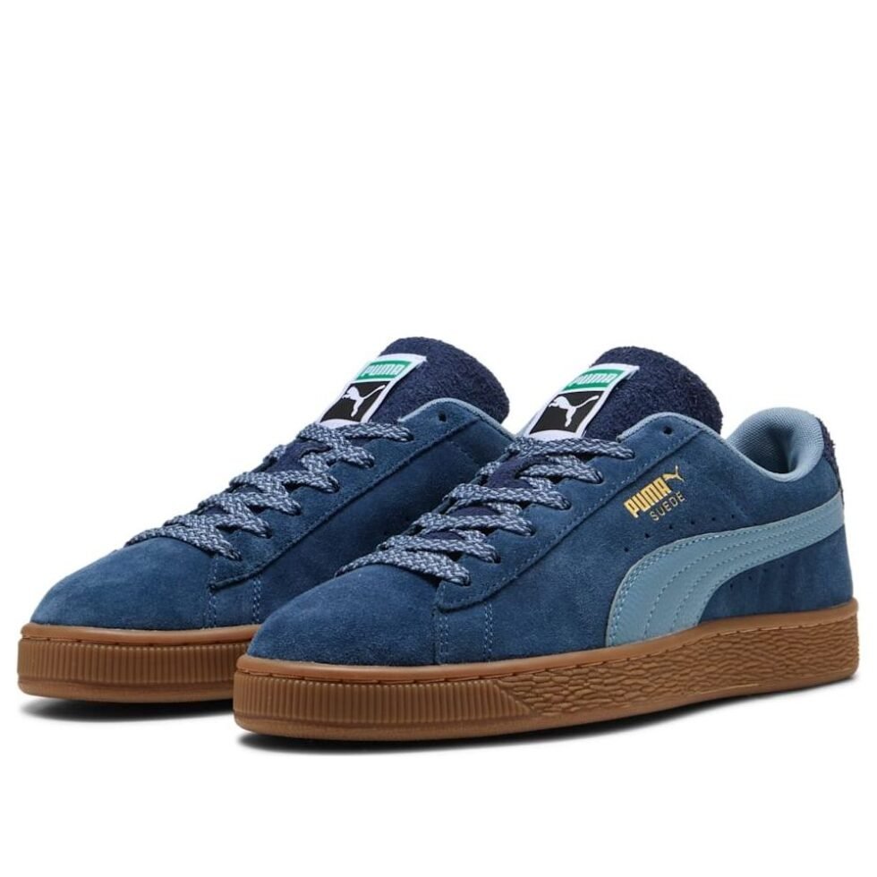 PUMA Suede Fuzzy 'Persian Blue Gum' 403227-01 - Image 5