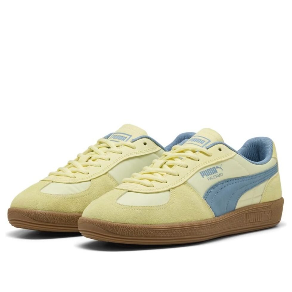 PUMA Palermo Pop 'Gold Moon Cool Blue' 403257-02 - Image 2