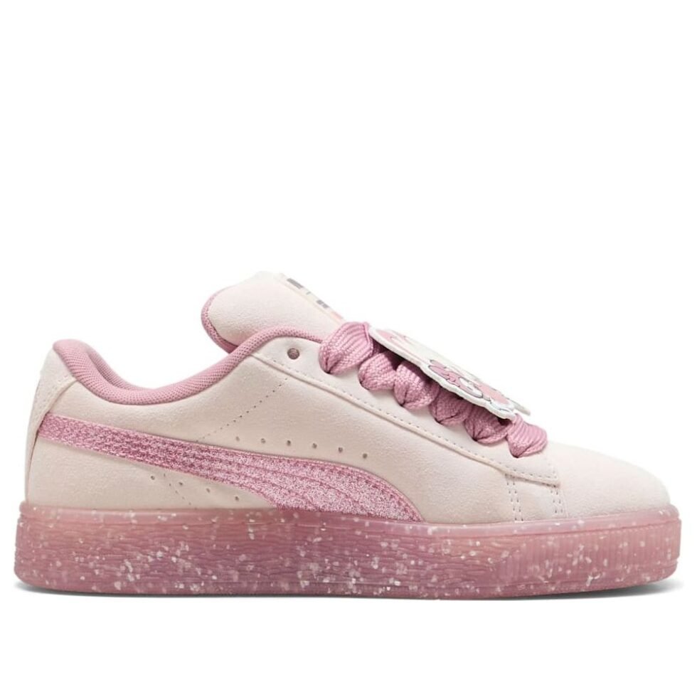(GS) PUMA Suede XL 'Hello Kitty and Friends Jasmine Flower' 403392-01 - Image 2