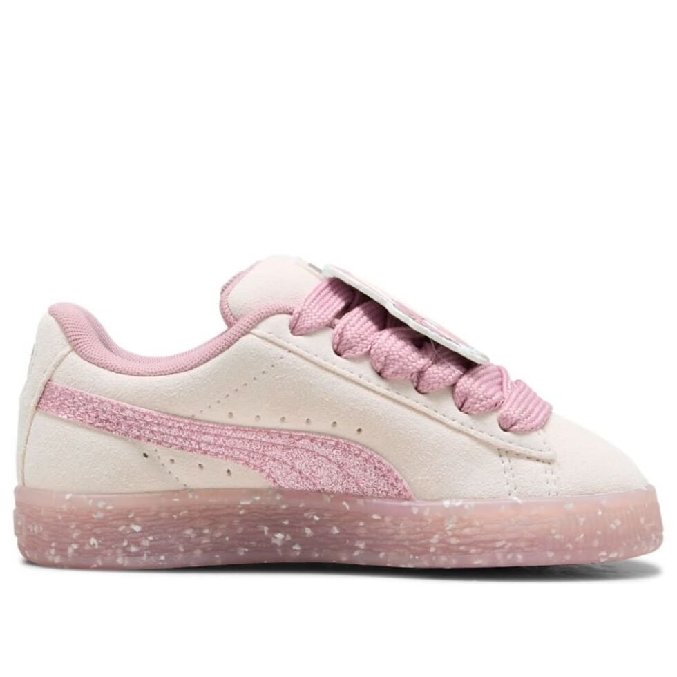 (PS) PUMA Suede XL 'Hello Kitty and Friends Jasmine Flower' 403393-01 - Image 2