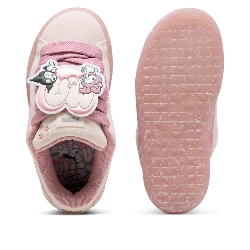 (PS) PUMA Suede XL 'Hello Kitty and Friends Jasmine Flower' 403393-01 - Image 5