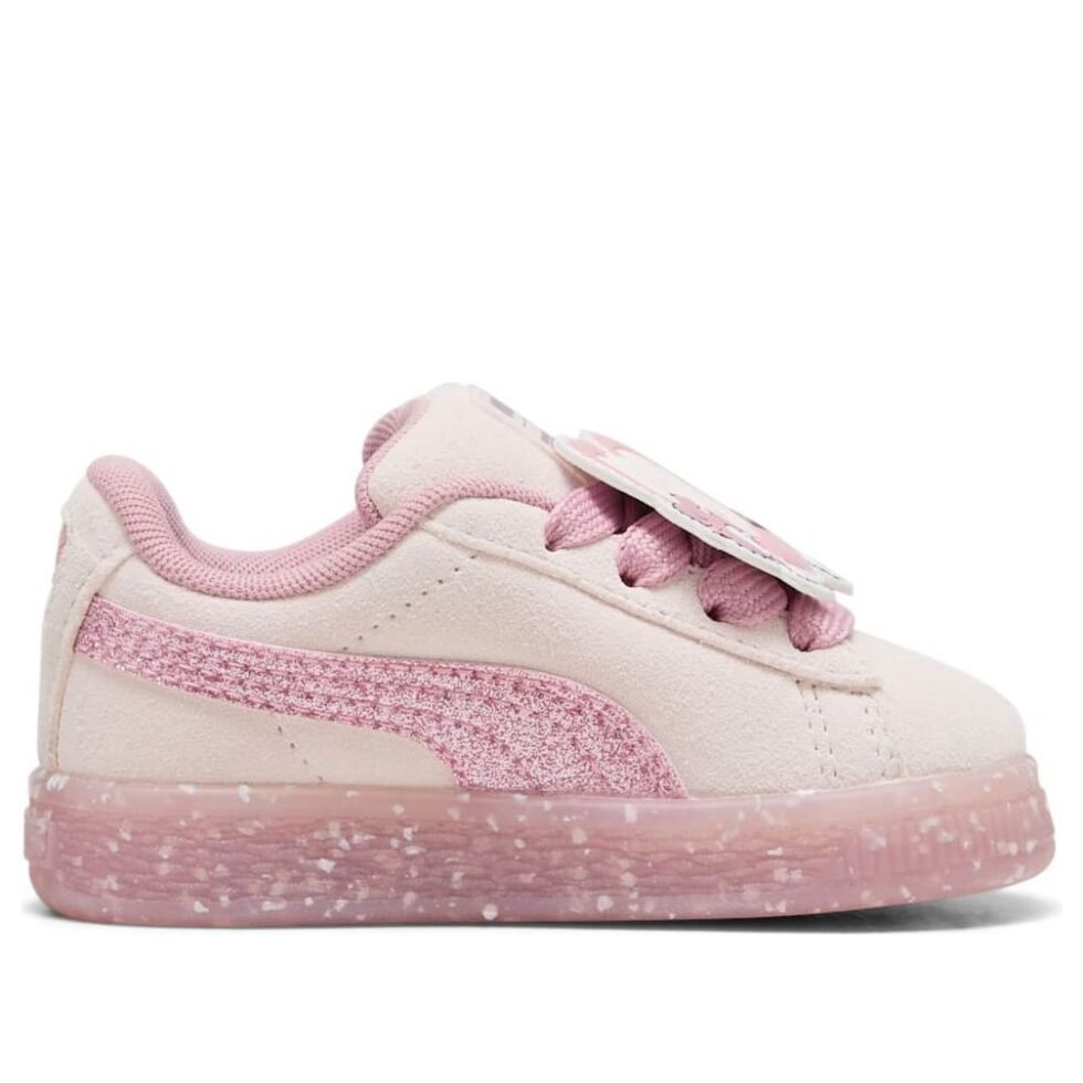 (TD) PUMA Suede XL 'Hello Kitty and Friends Jasmine Flower' 403394-01 - Image 2