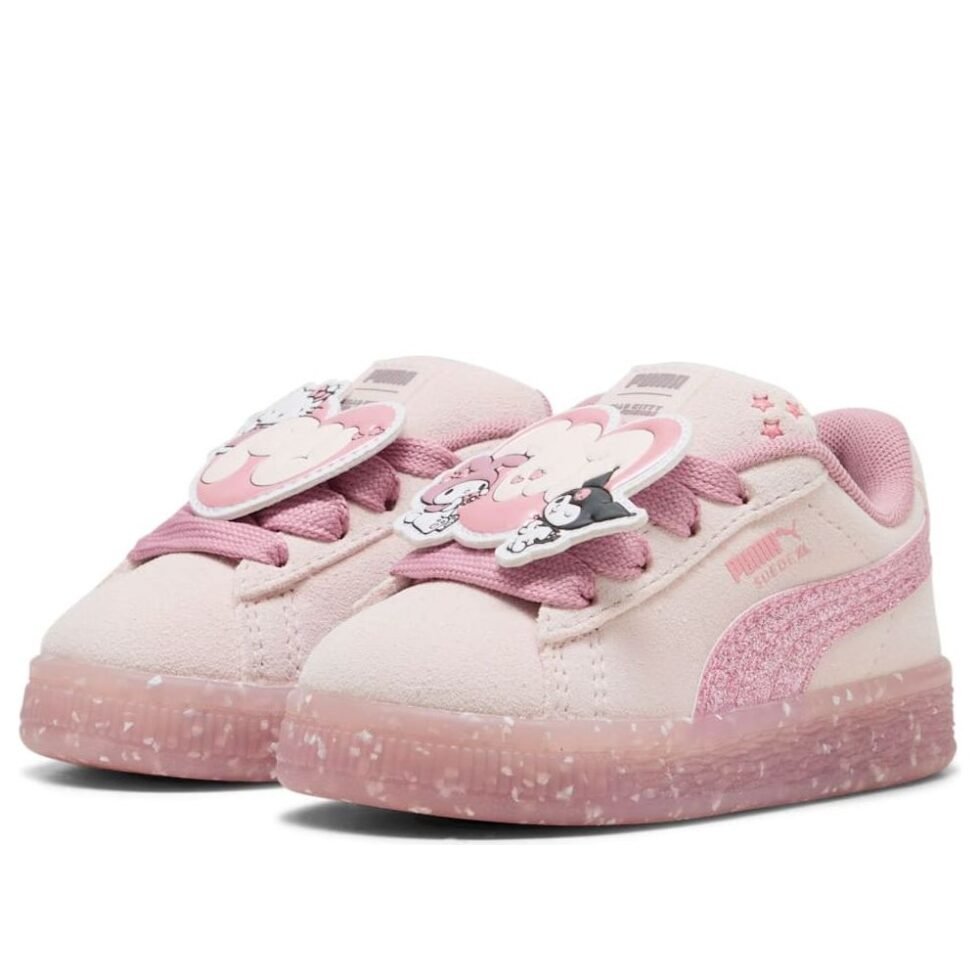 (TD) PUMA Suede XL 'Hello Kitty and Friends Jasmine Flower' 403394-01 - Image 6