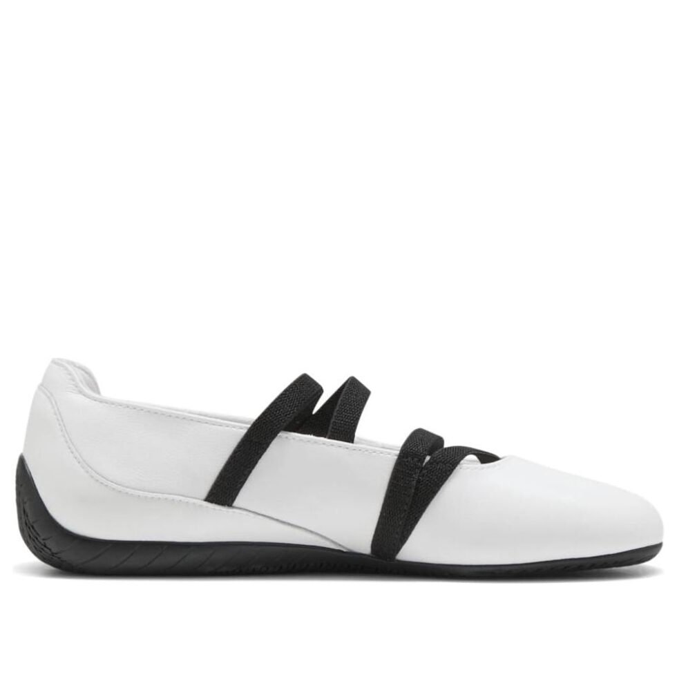 (WMNS) PUMA Speedcat Ballet 'White Black' 403587-01 - Image 2