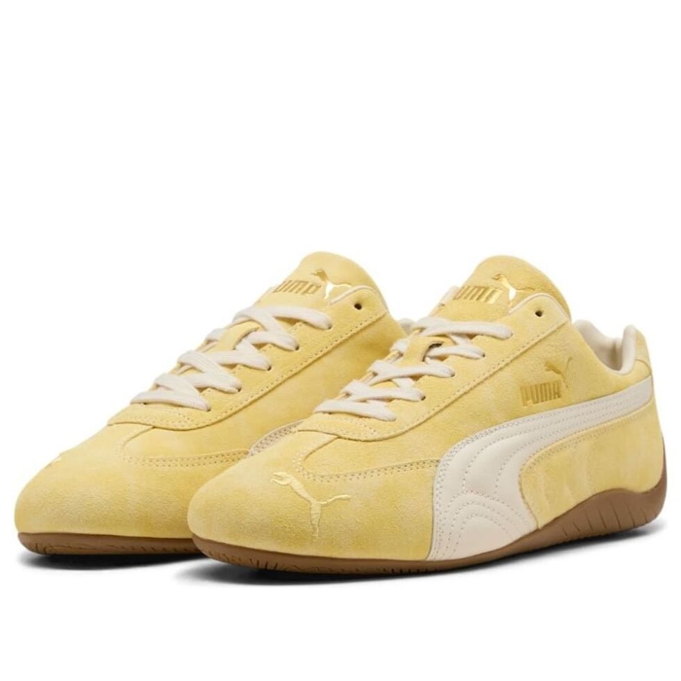 PUMA Speedcat Faded 'Dazzling Yellow Pale Lemon' 403688-07 - Image 2