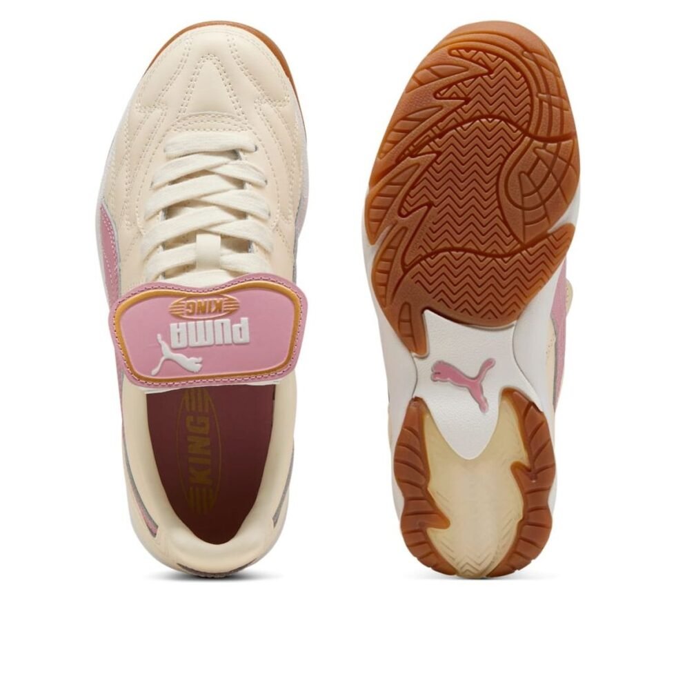 (GS) PUMA King Indoor 'Alpine Snow Poised Pink' 403731-06 - Image 4