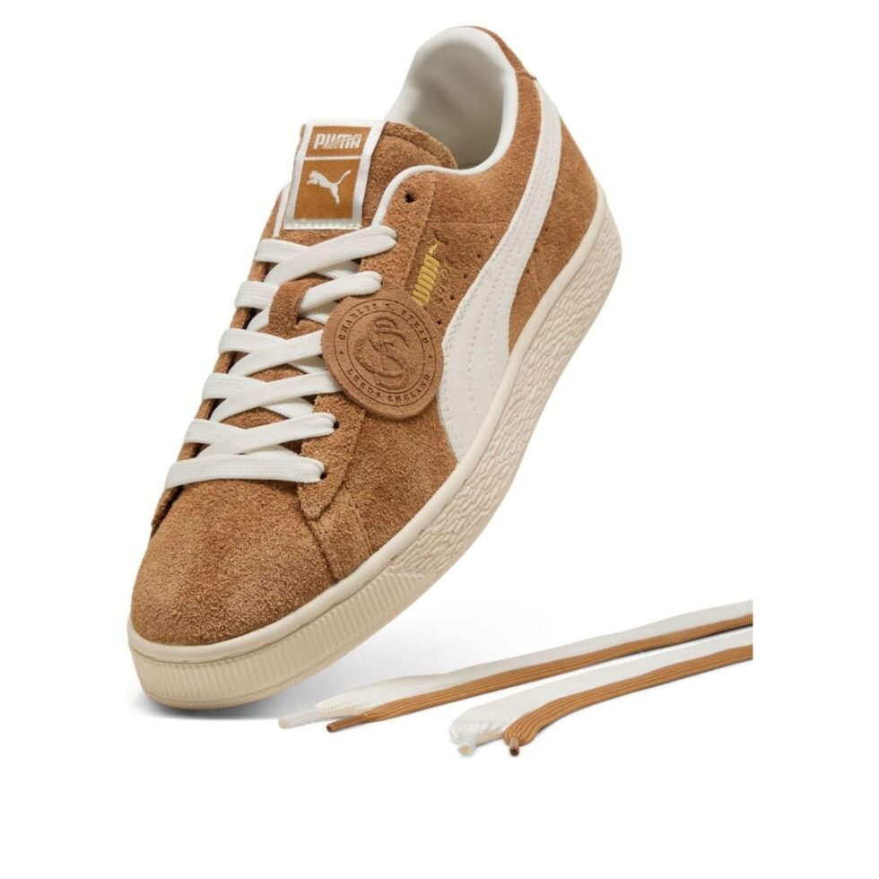 Puma x Charles F. Stead Suede 'Honey Butter' 403767-03 - Image 5