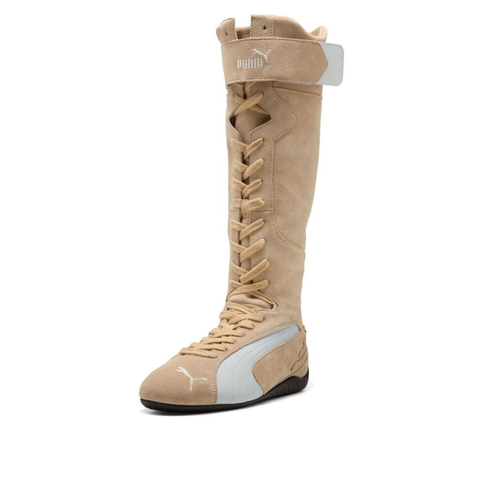 (WMNS) PUMA Speedcat Boots 'Light Sand Ivory' 403770-03 - Image 3