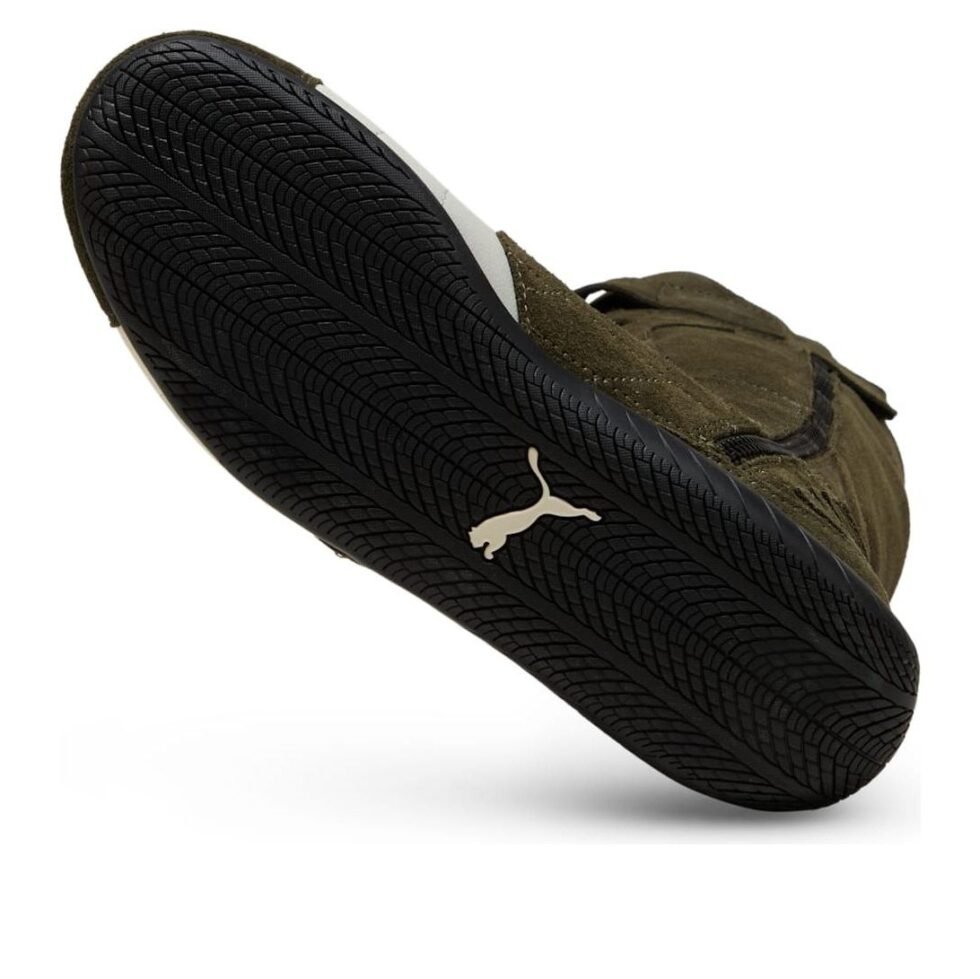 (WMNS) PUMA Speedcat Boots 'Dark Olive Ivory' 403770-04 - Image 4