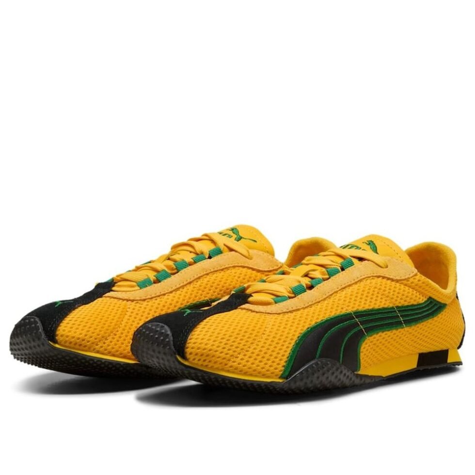 PUMA H Street 'Yellow Sizzle Archive Green' 403775-01 - Image 2