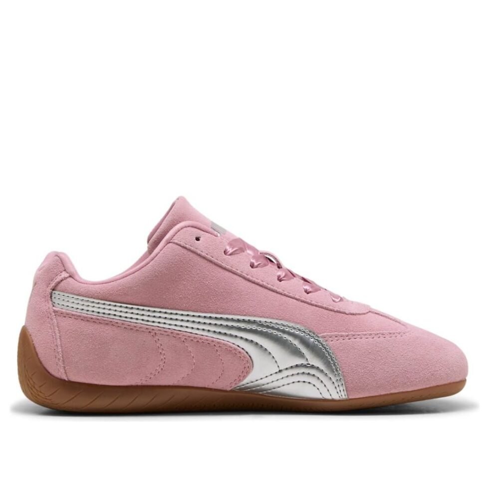 (GS) PUMA Speedcat 'Metallic Pack - Poised Pink Silver' 404113-03 - Image 2