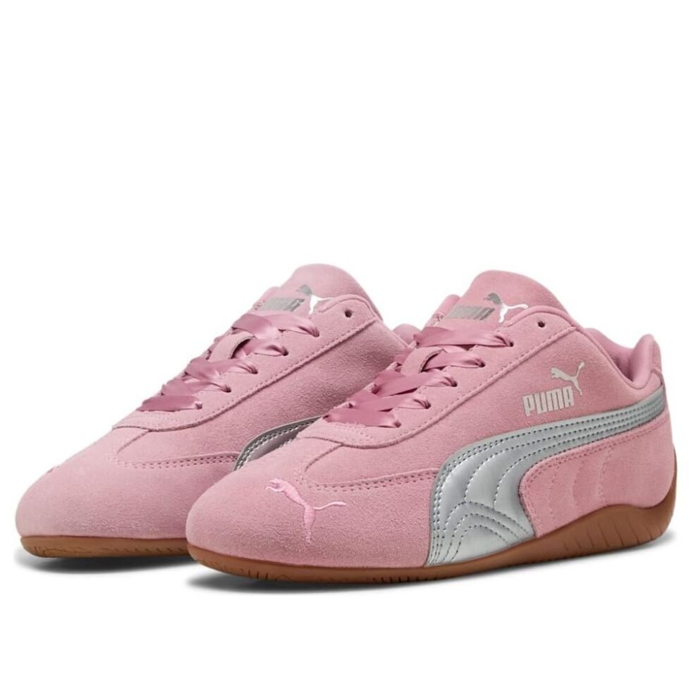 (GS) PUMA Speedcat 'Metallic Pack - Poised Pink Silver' 404113-03 - Image 6