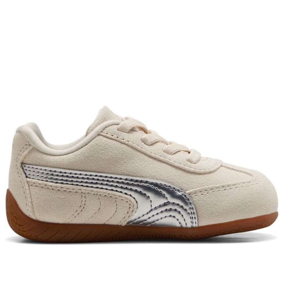 (TD) PUMA Speedcat 'Metallic Pack - Alpine Snow Silver' 404115-01 - Image 2