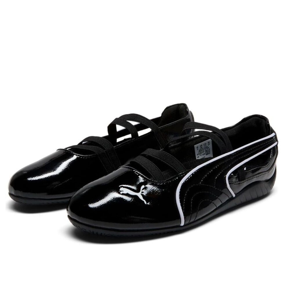 (WMNS) PUMA Speedcat Ballet 'Glossy Black' 404263-01 - Image 6